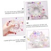 Ipetboom Elegant Crystal Nail Art Bowl Cup with Lid Durable