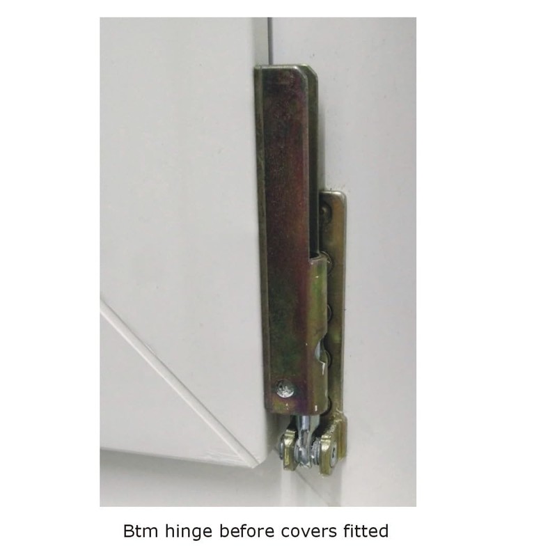 Maco Tilt Turn Window Bottom Hinge White Plastic Covers 3