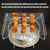 Portable Table Top Gas Barbecue Grill Cooker Stove for Indoor