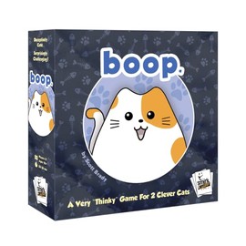 Smirk & Dagger, Boop - Adorable Juego de Mesa de Estrategia para 2 Jugadores, 32 Piezas de Gato y Gatito, es un Gran Regalo para Parejas, Familiares, Adultos y niños, a Partir de 10 años