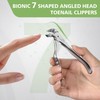 BALUCA Ergonomic Nail Clipper for Seniors - Toenail Clipper for