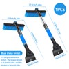 LTHERMELK 2-In-1 Ice Scraper And De-Icer For Car Windscreen With