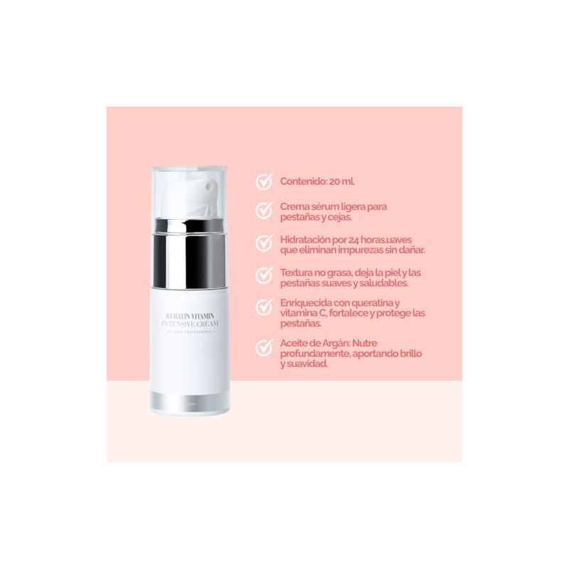 DLUX Keratin Vitamin Intesive Cream for Eyelash and Brows;