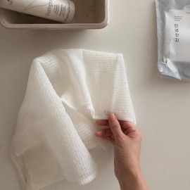 Deercus Hello Hypoallergenic Shower Towel x4 / 디어커스 안녕한지 저자극 샤워타월 x4