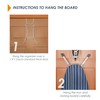 Over The Door Iron Board Caddy - Iron and Ironing