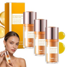 Crema Para Ojos de Papa,3Pcs Crema Contorno de Ojos con Péptidos 5D Papa Feel - Antiarrugas,Reduce Ojeras, Bolsas e Hinchazón - Gel Ocular Reafirmante