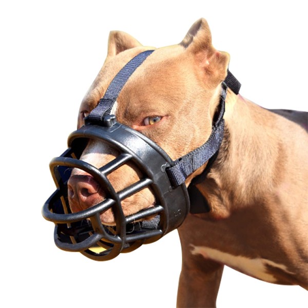 Dog Muzzle Basket Soft Dog Muzzle Medium Long Nose Dog