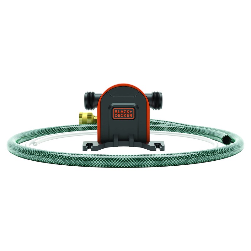 Black+Decker Drill Pump Kit with Intake and Discharge Hose, Pumps