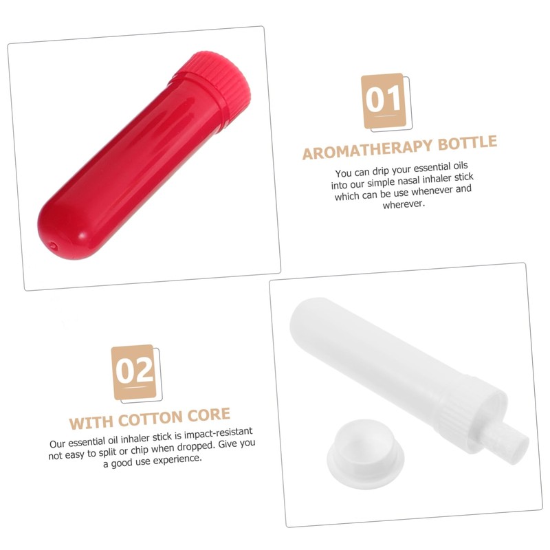 Baluue 2sets Essential Oil Sets for Aromatherapy Scent Inhaling Sticks