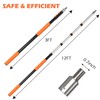 AgiiMan 18FT Reach Telescoping Pole - 3 to 12FT Extension