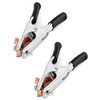 QWORK Welding Ground Clamp, 2 Pack 500AElectroplated Ground Clamp Copper
