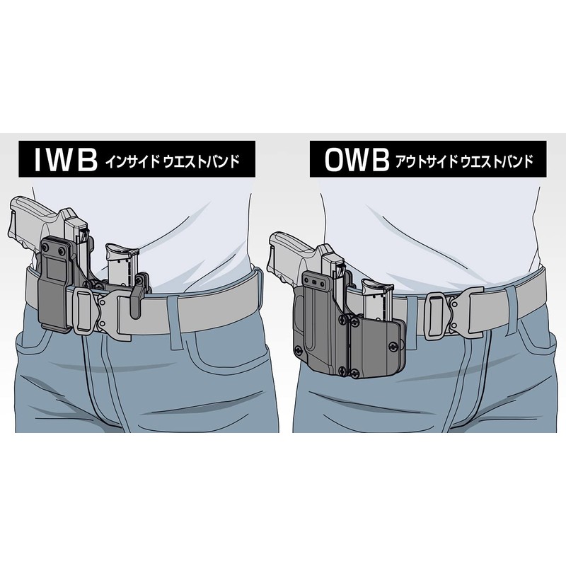 Tokyo Marui Part No.71 Body Guard 380 Holster Black