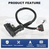 DICMIC Trailer Hitch Tow Wiring Connector Harness Kit Compatible with