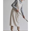 Small snail Japanese Style Apron Cotton Linen Aprons Cross Back