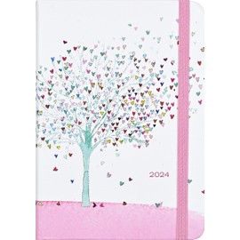 2024 Tree of Hearts Weekly Planner (16 months, Sept 2023 to Dec 2024)
