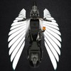 OBEST Motorcycle Modification Light, Angel Wings Coloured LED Light, Mobile