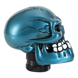 Gear Knob, Fydun Skeleton Skull Head Car Changed Gear Knob, Stick, Lever, Shifter, Universal Gear Knob Cover, Handbrake Grip, Interior Decor