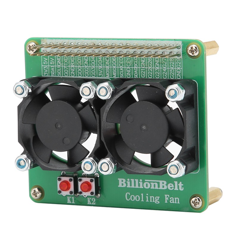 Cooling Fan SingleChip Computer Accessory Replacement for Raspberry Pi 3B