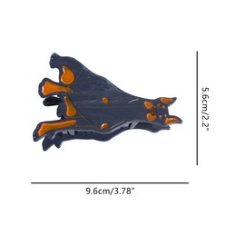 Cute Doberman Claw Clip,Novelty Acetate Hair Claw Clip for Women,Fashion Hair Clip