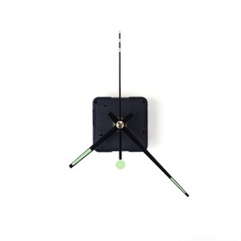 Silence Quartz Clock Movement, Quartz DIY Wall Clock Movement Mechanism Repair Parts Replacement Kit, Clock Mechanism(Fluorescent)