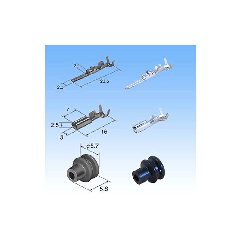Sumitomo Wiring 090 Type MT Waterproof 4 Pole Coupler Terminal