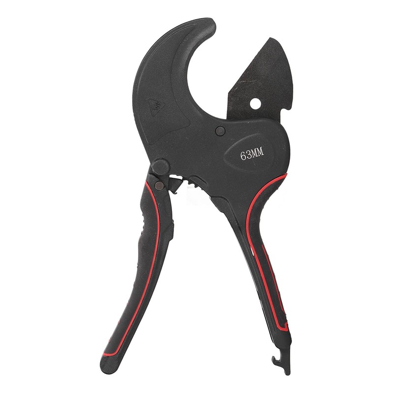 PVC Pipe Cutter Powerful Self-Locking Ratchet Function for Polyethylene (0-63)