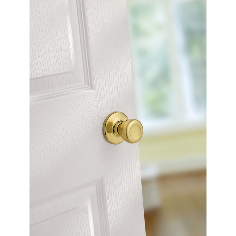 Kwikset 200T Security Series Tylo Passage Door Knobset - Polished