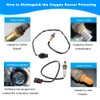 JDMON 4PCS O2 Oxygen Sensor Upstream & Downstream Replacement for