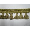 Unbranded 6 yards Tassel Fringe 3" GOLDEN-TAN/ECR