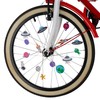 Legami - 30 Pieces Bicycle Spoke Decorations Easy to Attach