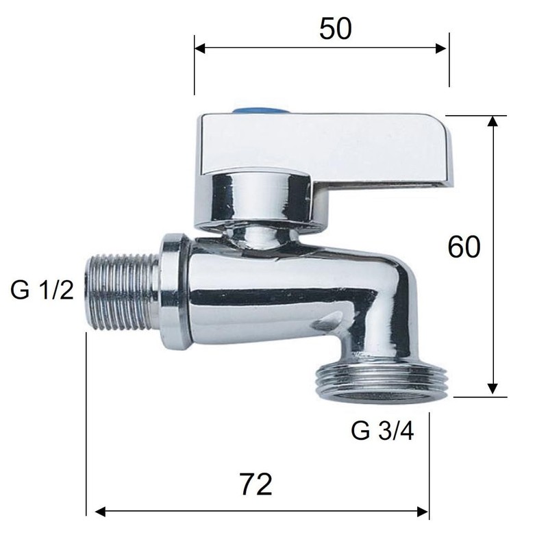 Connection Valve Device Valve for Washing Machines or Dishwashers