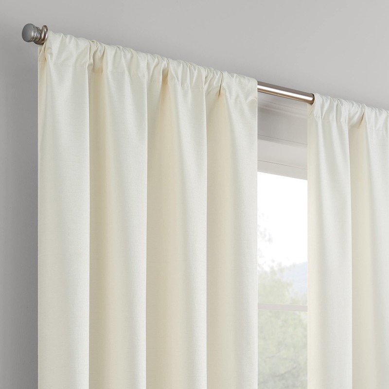 Eclipse Kendall Blackout - Panel de Cortina Termal, Marfil, 107