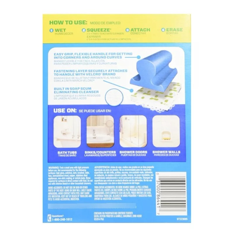 Mr Clean, Esponja Limpiadora Repuesto De 4 Piezas , Esponja