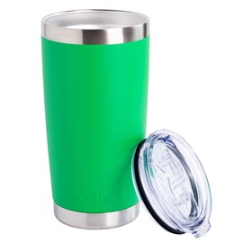 NORDAY | Tumbler Cup with Lid - 20oz - Green | Vacuum Insulated Tumbler - Travel Tumbler - Stainless Steel Tumblers - Double Wall Coffee Tumbler - Keeps Temperature up to 24hr - Anti Spill Lids