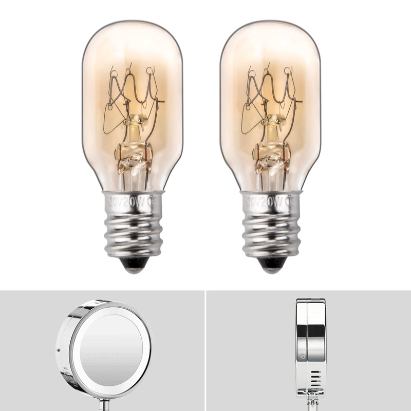 ZTTM 20W, 120V Incandescent Bulb Replacement, Suitable for Conair RP34B