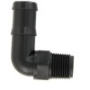 Banjo HB050/075-90 Polypropylene Hose Fitting, 90 Degree Elbow, 1/2" NPT