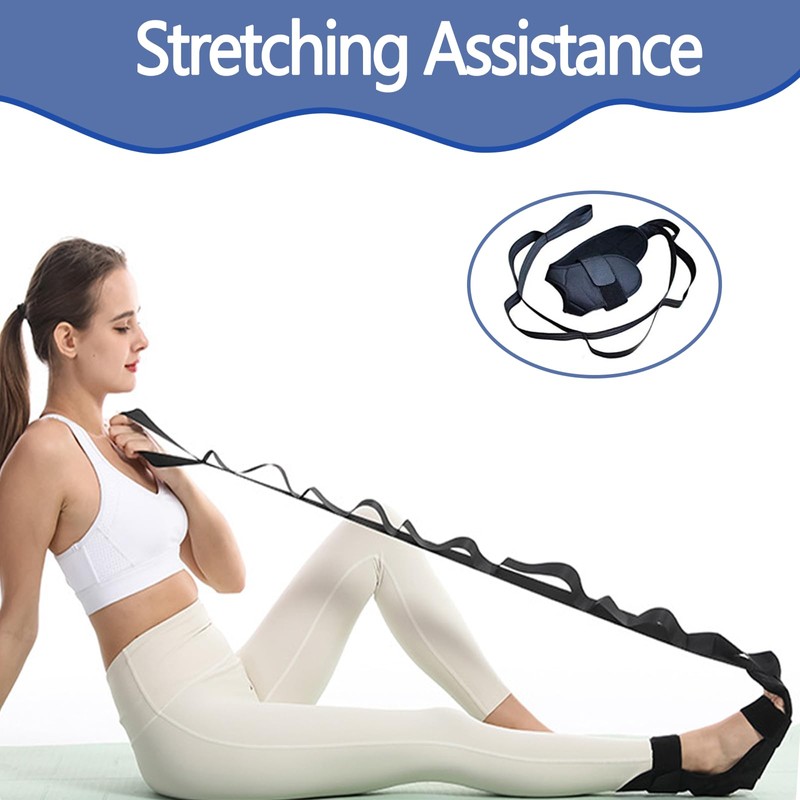 Leg Stretcher, Izzila Stretching Strap Flexibility and Physical Therapy, Stretch