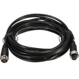 DOUXURY 16 FT 4 Pin AV Extension Cable for Backup Backup Camera System Front Rear Side View Camera RV Truck Trailer Camper Bus Motorhome Waterproof Shockproof