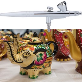 Pluma De Aerógrafo, Kit De Pistola De Pintura, Pulverizador De Aerógrafo para Arte, Tatuaje, Arte De Uñas, Maquillaje, Manualidades, Fabricación De Modelos De Pulverización De Pasteles