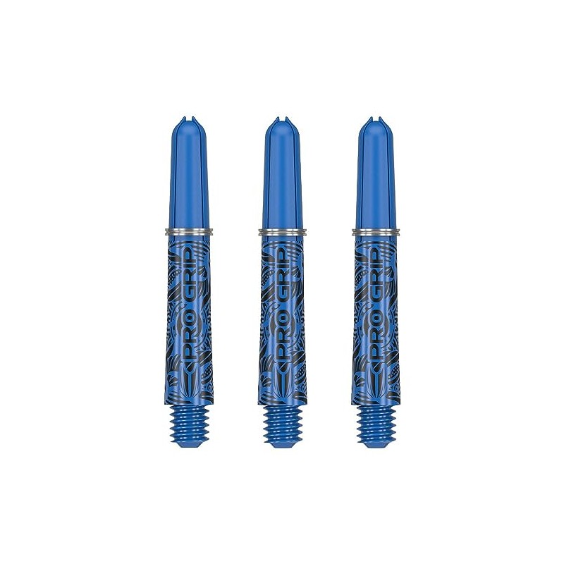 Target Darts Ink Pro Grip Shaft with Aluminium Ring (Blue,