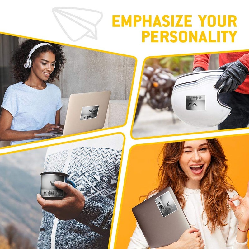 2 x 10cm Rectangle Stickers - Cocktail Drinks Beverage Decals