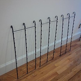 Three New 3 Strips 39 Clip Potato chip Candy & Snack Black Hanging Display Racks