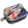 5 Pack TSA Approved Clear Toiletry Bag Clear Cosmetic Makeup