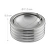 2 x Wind Ashtray Hinged Lid Outdoor & Indoor Stainless