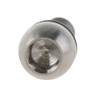 Dingtai 自転車チタンブレーキ固定ボルトボールヘッドM6x18 20mm 4本 (チタンカラー, M6x18mm)