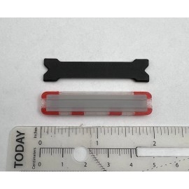 LED Ready Lightbar 1/24 25 27 LED Ready Whelen Edge New York Suffolk Police Lightbar Red Clear