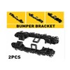 2 PCS Front Bumper Bracket Replacement Front Left Driver and
