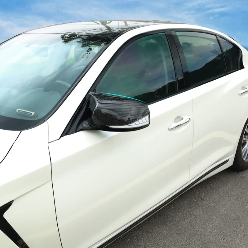 KYYET Side Door Wing Mirror Cover Caps Sport Style Compatible