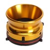 1 Pair NAB Hub Adapters Professional Polished Aluminum Alloy 10