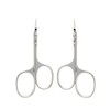 Professional ROUSE Cuticle Nail Scissors Curved Blades (Asymmetrical Scissors)